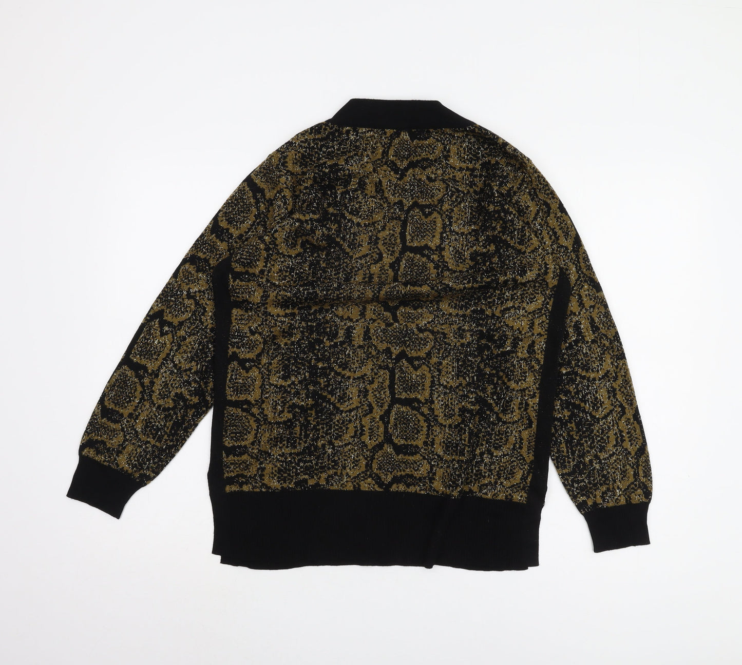Womens UK Size 10 River Island Black Pullover Jumper