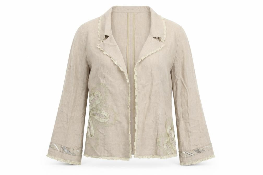Womens UK Size 10 Marks and Spencer  Beige Blazer