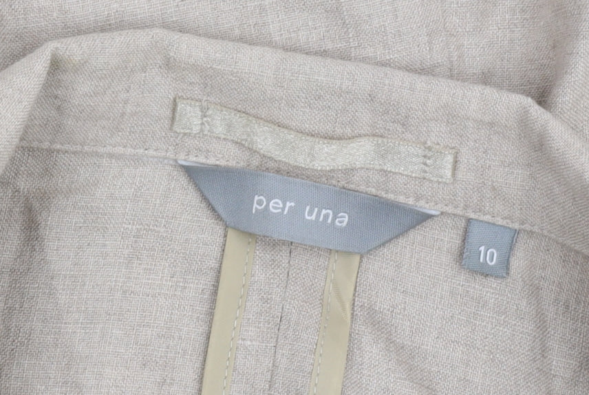 Marks and Spencer Women's Beige Blazer Size 10