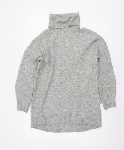 Womens UK Size XS H&M Grey Pullover Jumper