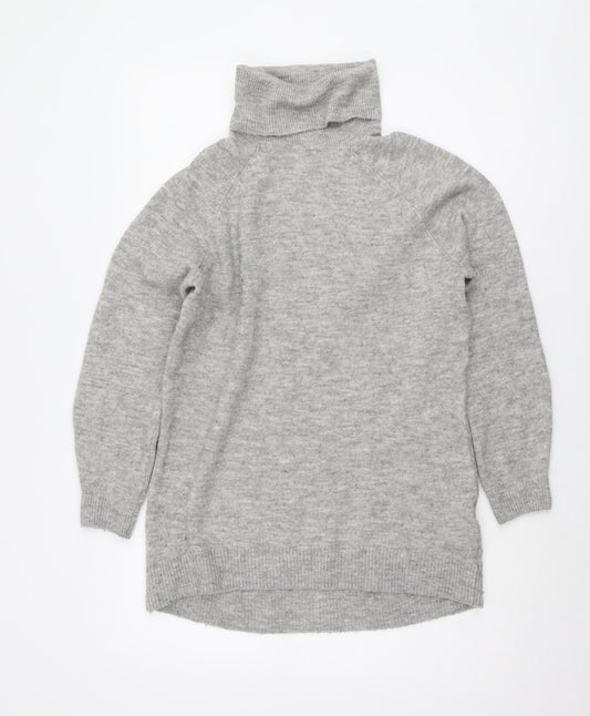 Womens UK Size XS H&M Grey Pullover Jumper