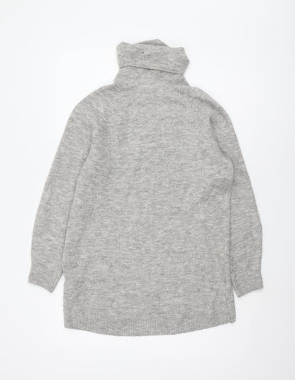 Womens UK Size XS H&M Grey Pullover Jumper