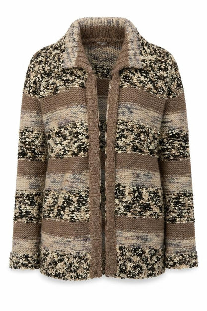 Womens UK Size XL Cotton Traders Multicoloured Cardigan Jumper