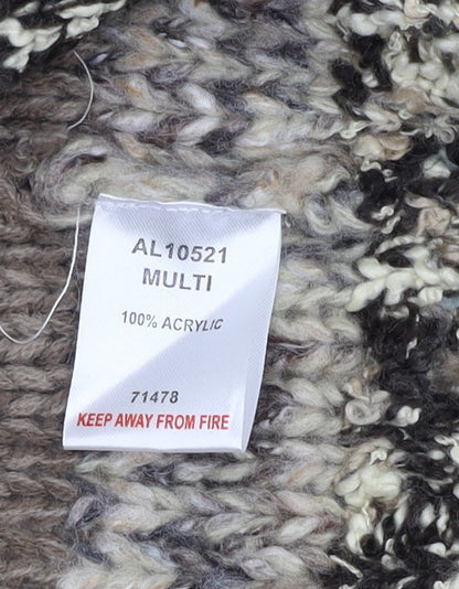 Cotton Traders Women's Multicoloured XL Open Front Cardigan