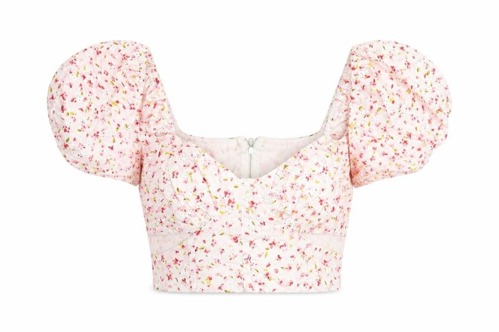 Womens UK Size 10 Pink Vanilla Multicoloured  Blouse