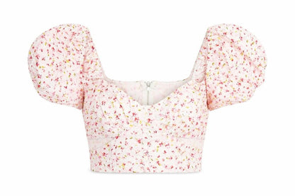 Womens UK Size 10 Pink Vanilla Multicoloured  Blouse