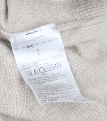 Gap Women’s Beige Polka Dot Pullover Jumper, Size S