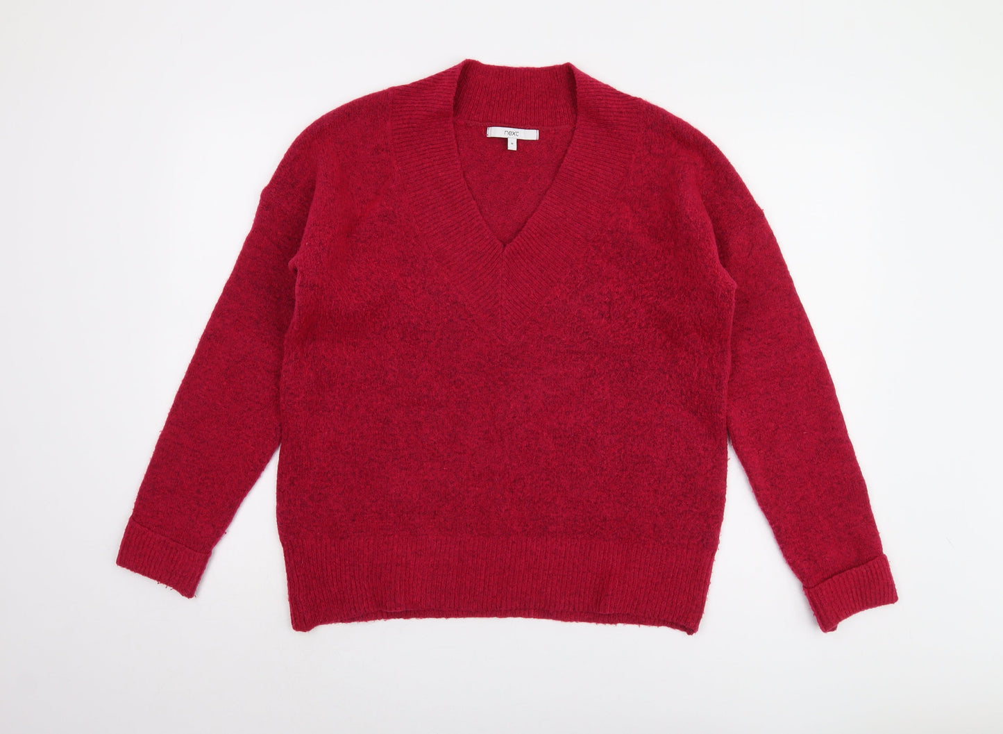 Womens UK Size M NEXT Red Pullover Jumper