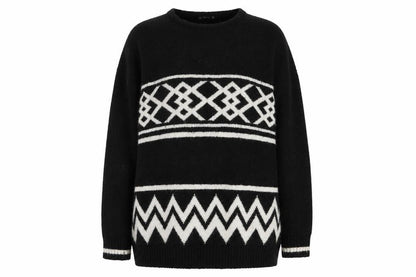 Womens UK Size S Zara Black Pullover Jumper