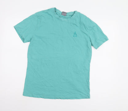 Sneaker Factory Men's Green Crew Neck T-Shirt M