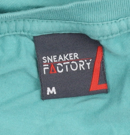 Sneaker Factory Men's Green Crew Neck T-Shirt M