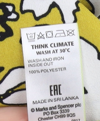 Marks and Spencer Women's Floral Dress, Size 18