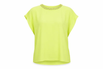 Womens UK Size M Wallis Green Tunic Blouse