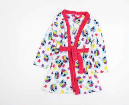 Girls My Little Pony Multicoloured Fleece Robe 6-7 Years