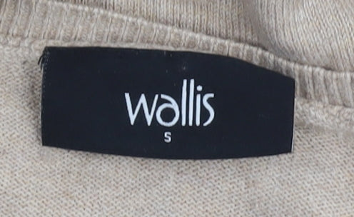 Womens UK Size S Wallis Beige Pullover Jumper