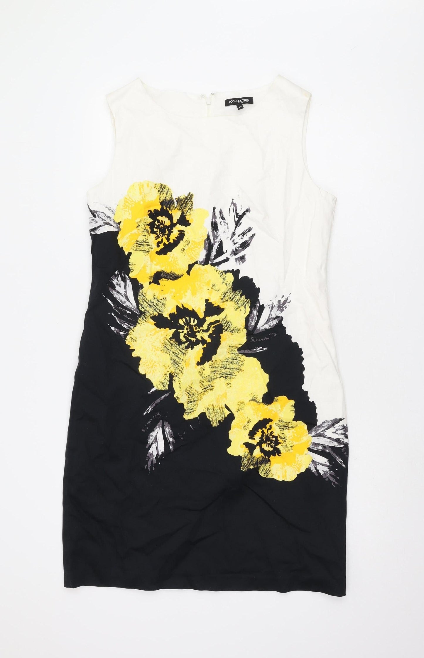 Debenhams Women's Floral Sheath Dress Size 14