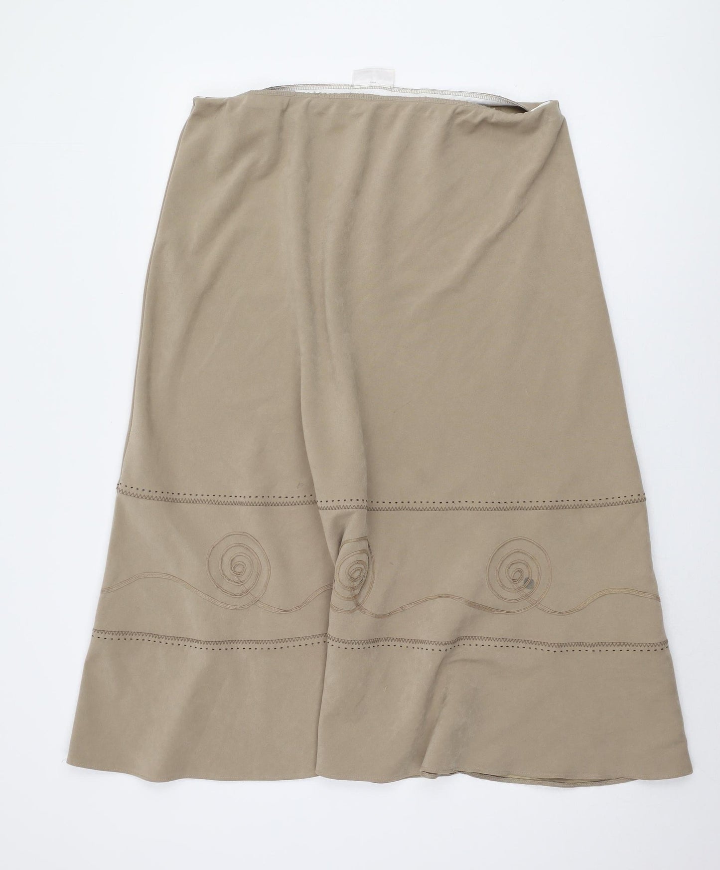 Bonmarché Women Beige Skirt Size 18