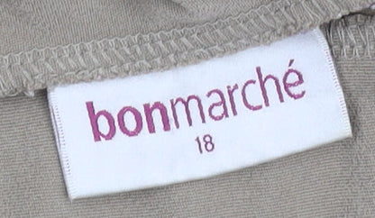 Bonmarché Women Beige Skirt Size 18