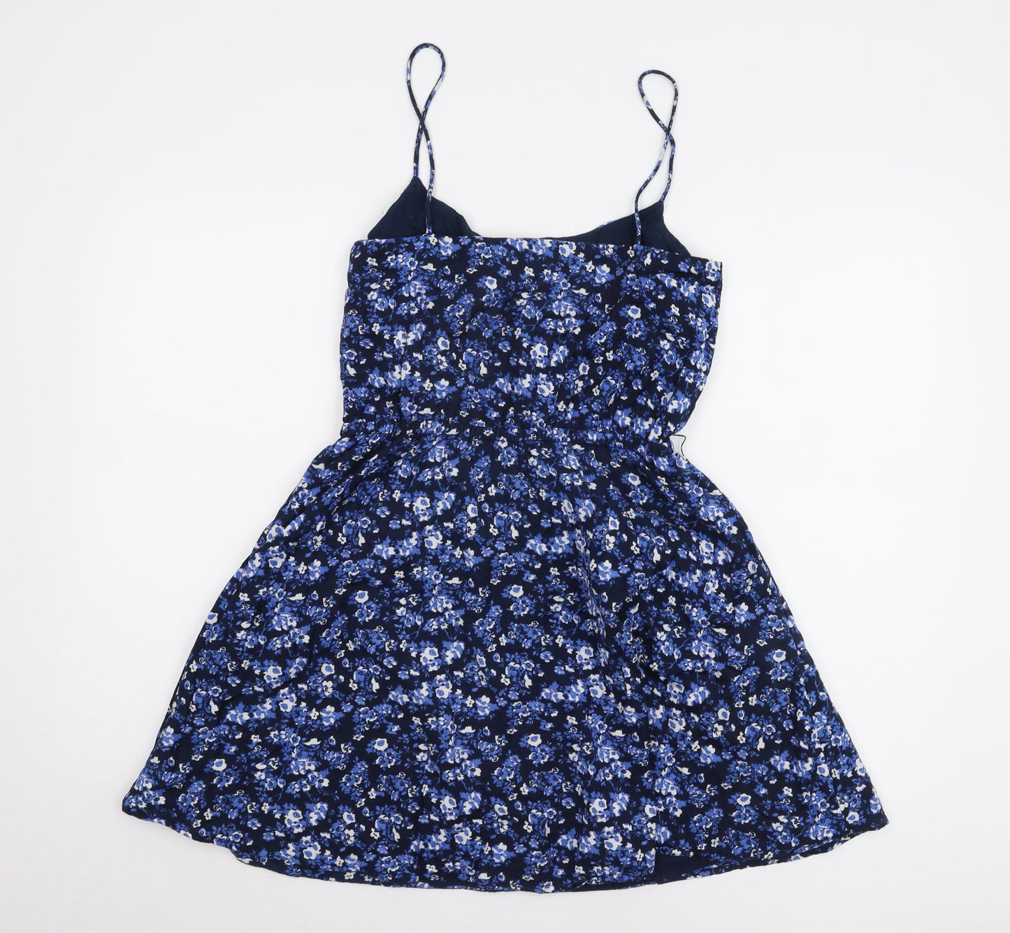 Jack Wills Women's Blue Floral Dress Size 10