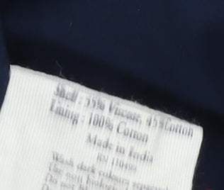 Jack Wills Women's Blue Floral Dress Size 10