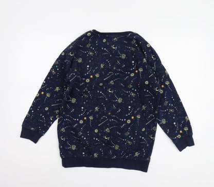Marks and Spencer Girls Blue Harry Potter Pullover Sweatshirt