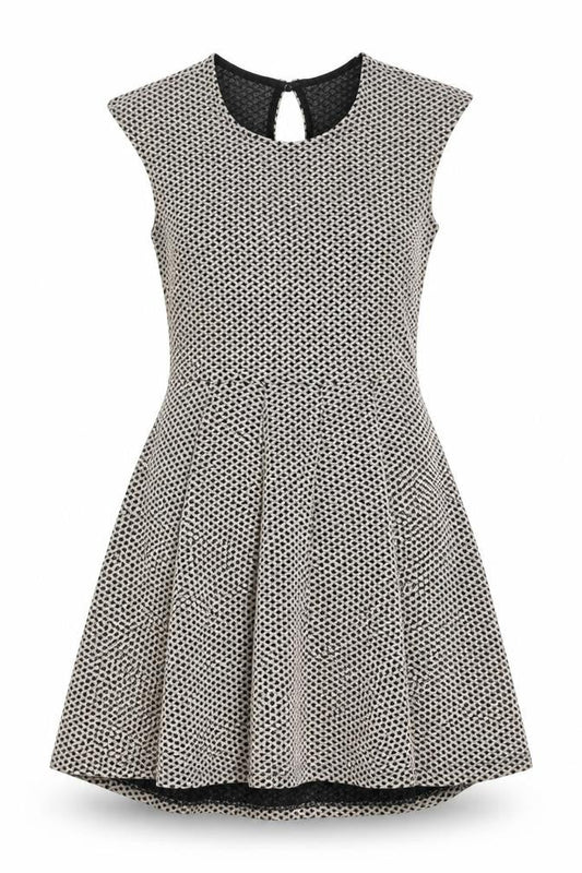 Front view of By Henry Holland Women's Multicoloured Fit & Flare Dress