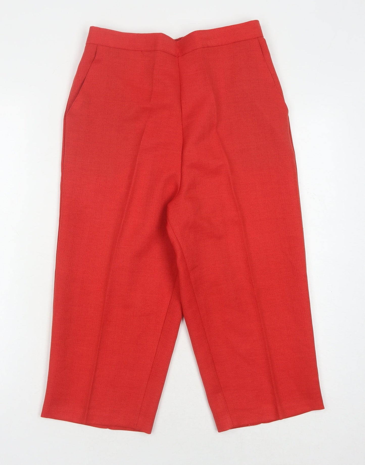 Womens UK Size 14 Saira of Manchester Regular Fit  Red Trousers