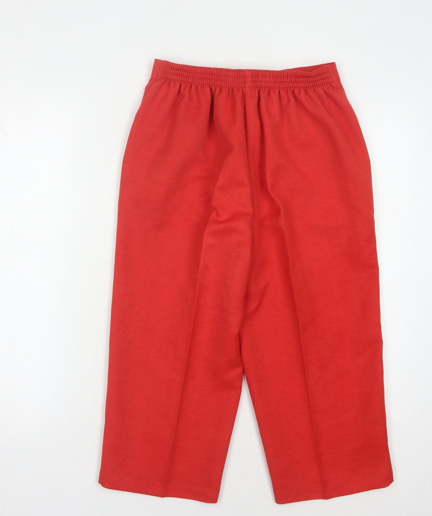 Womens UK Size 14 Saira of Manchester Regular Fit  Red Trousers