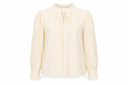 Womens UK Size 12 Dorothy Perkins Ivory Basic Blouse