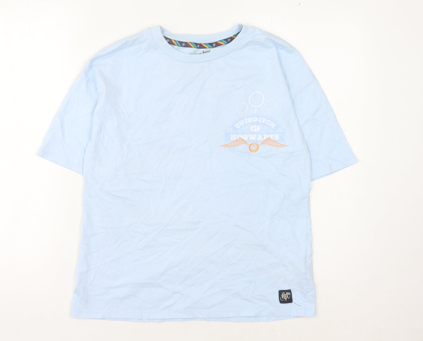 Harry Potter Boys Blue Quidditch T-Shirt 12-13 Years