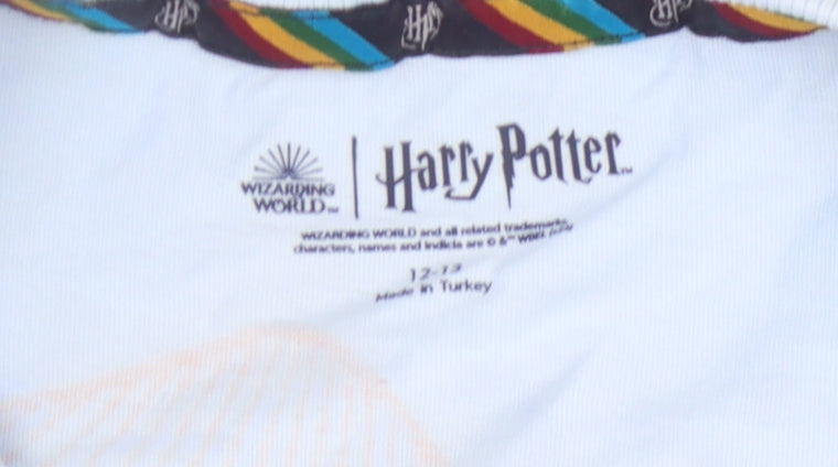Harry Potter Boys Blue Quidditch T-Shirt 12-13 Years