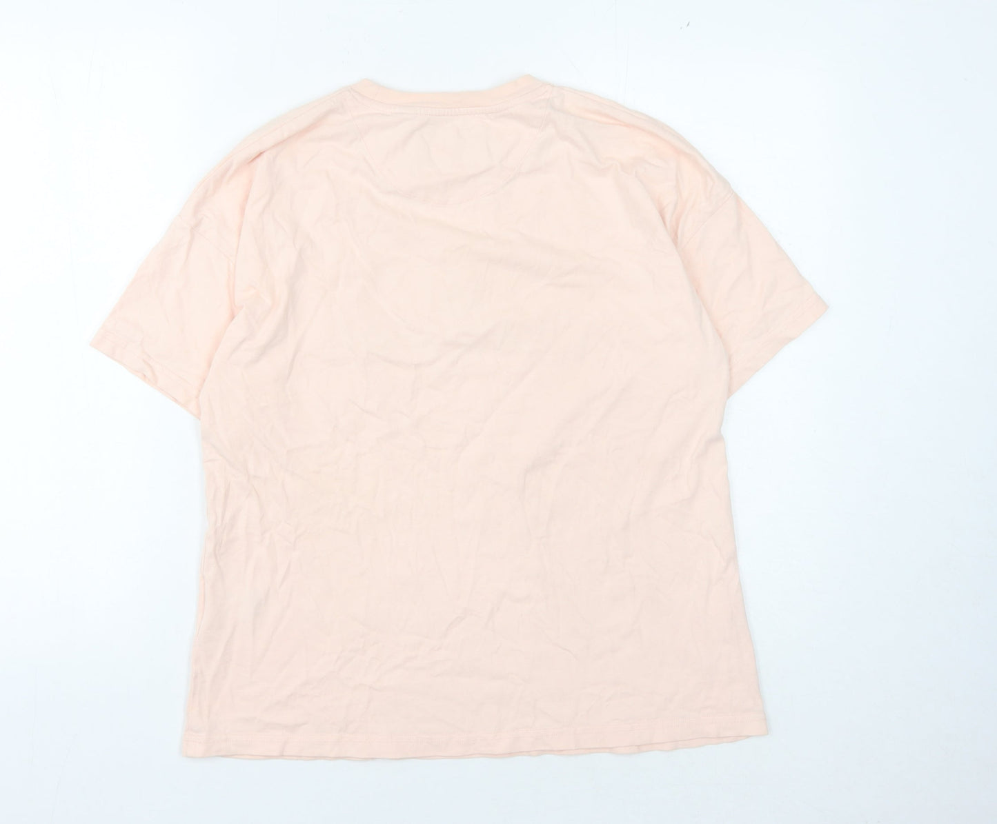 Lyle & Scott Women's Pink XL Basic T-Shirt