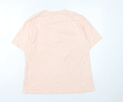 Lyle & Scott Women's Pink XL Basic T-Shirt