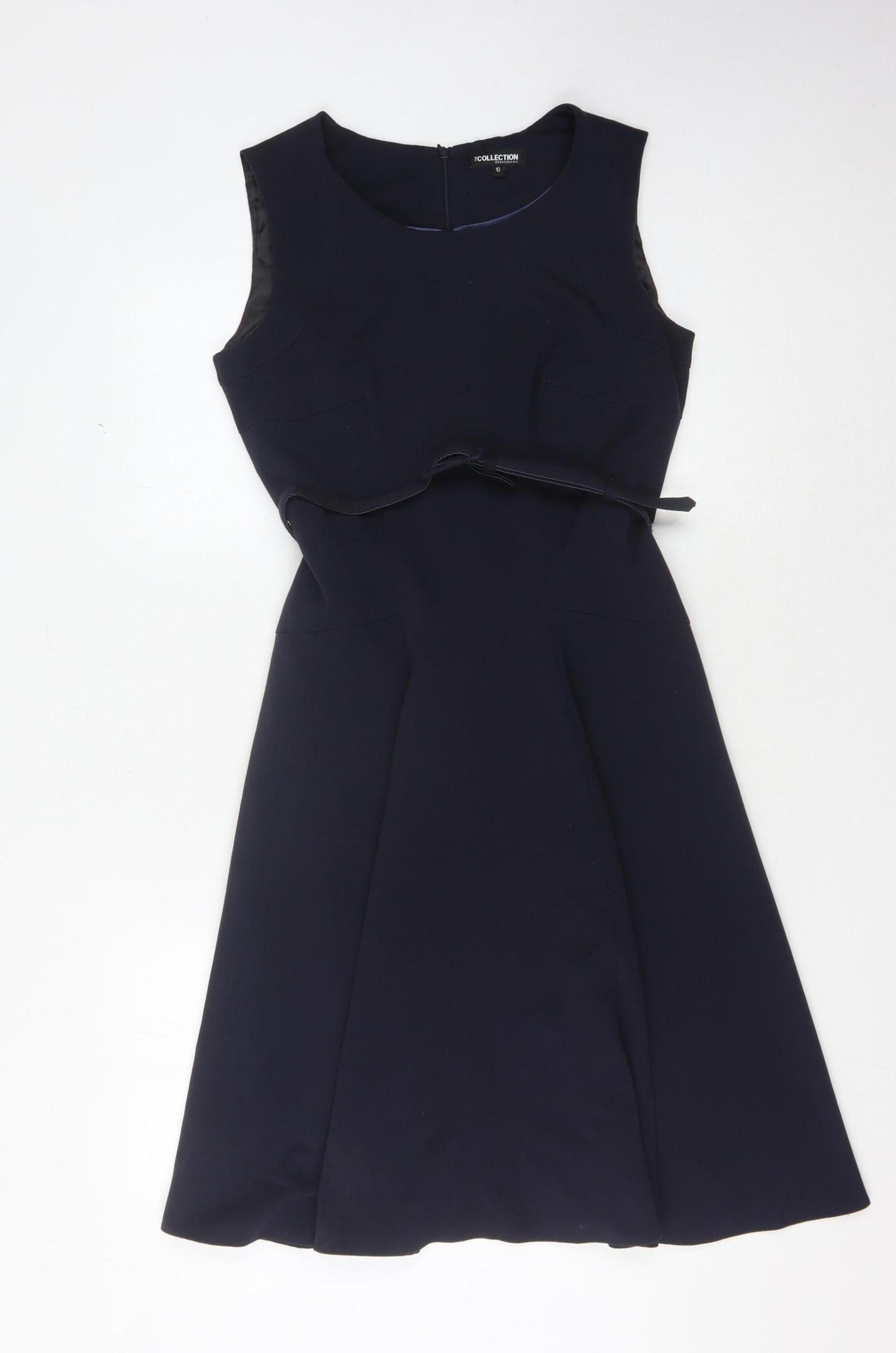 Debenhams Women's Black Fit & Flare Dress, Size 10