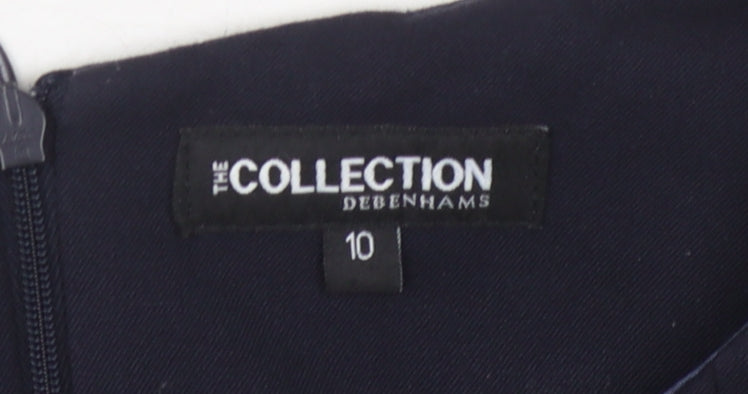 Debenhams Women's Black Fit & Flare Dress, Size 10