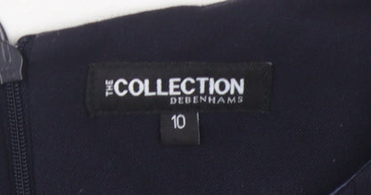 Debenhams Women's Black Fit & Flare Dress, Size 10