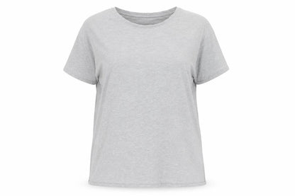 Threadbare Women's Grey T-Shirt, Size 10, Crew Neck