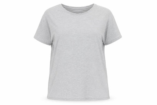 Threadbare Women's Grey T-Shirt, Size 10, Crew Neck