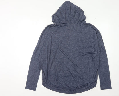 Acemi Women's Blue Hoodie L with Hood