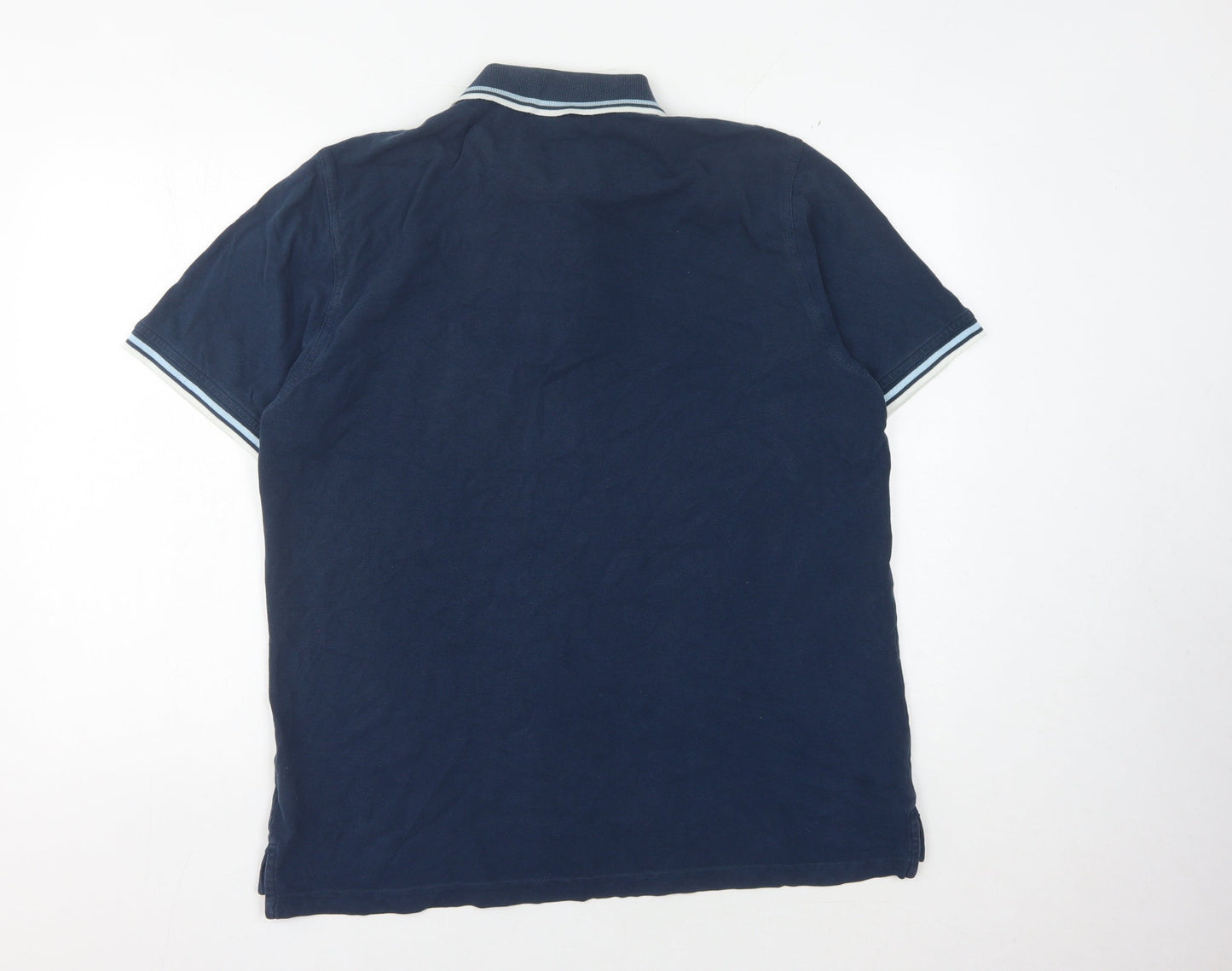 Pierre Cardin Men's Blue Polo Shirt XL Regular Fit