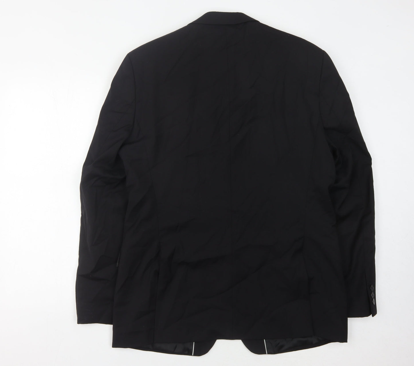 Jeff Banks Men's Black Blazer 42 Regular Jacket Formal
