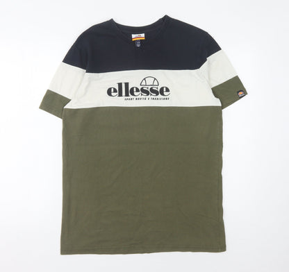 Mens UK Size M ellesse Multicoloured  T-Shirt