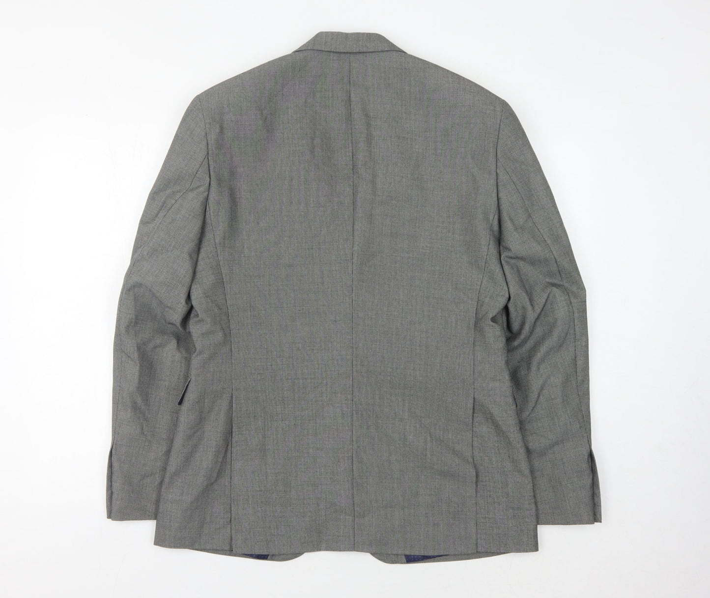 Mens UK Size 40 Burton Regular Grey Suit Jacket