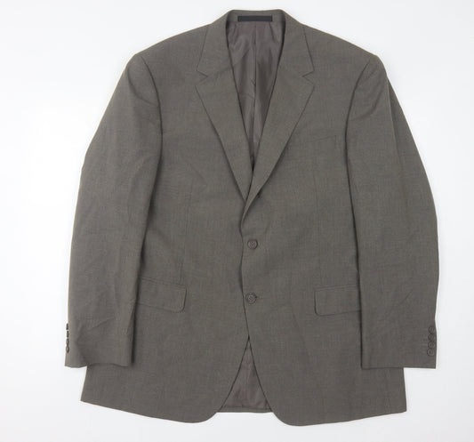 Mens UK Size 44 Marks and Spencer  Beige Suit Jacket