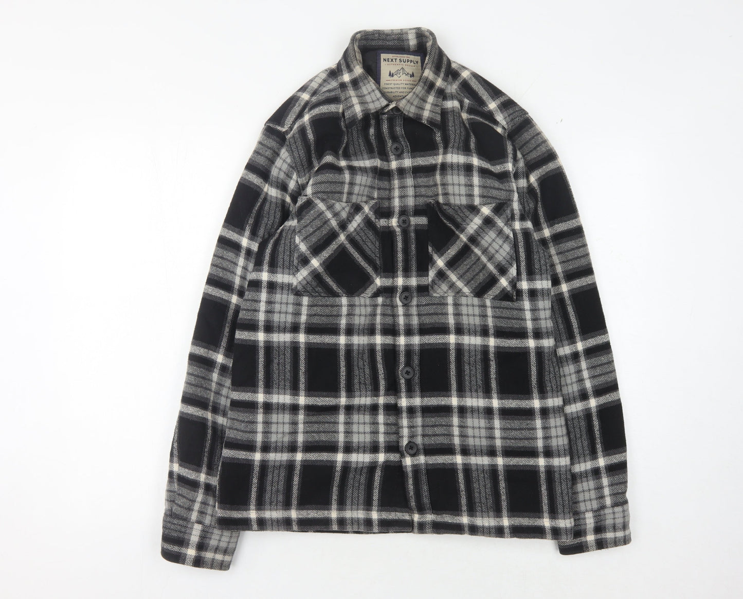 Mens UK Size S NEXT Black Basic Jacket