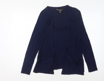Womens UK Size 8 Lipsy Blue Cardigan Jumper