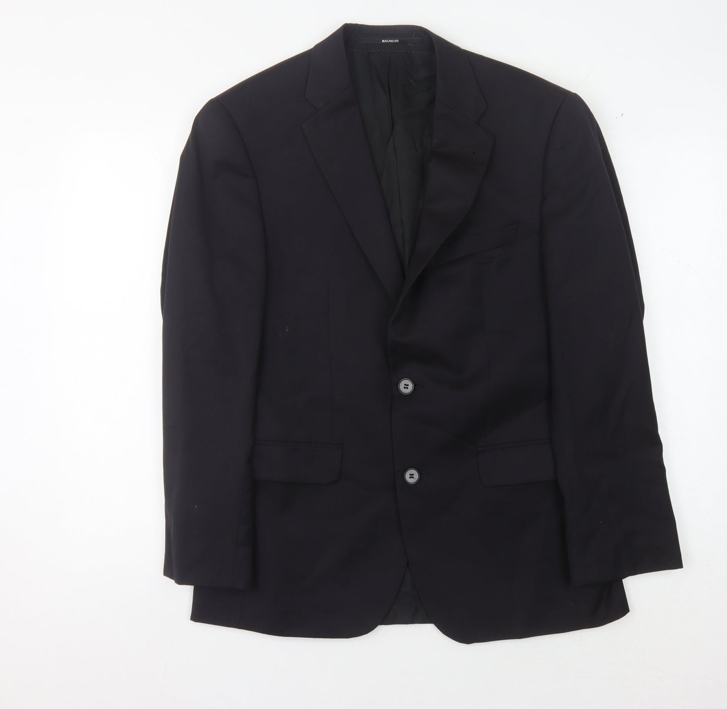 Mens UK Size 48 Baumler Regular Blue Suit Jacket