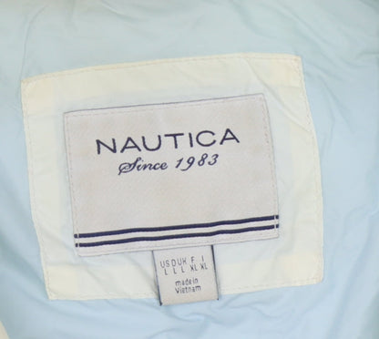 Womens UK Size L Nautica Ivory Puffer Jacket
