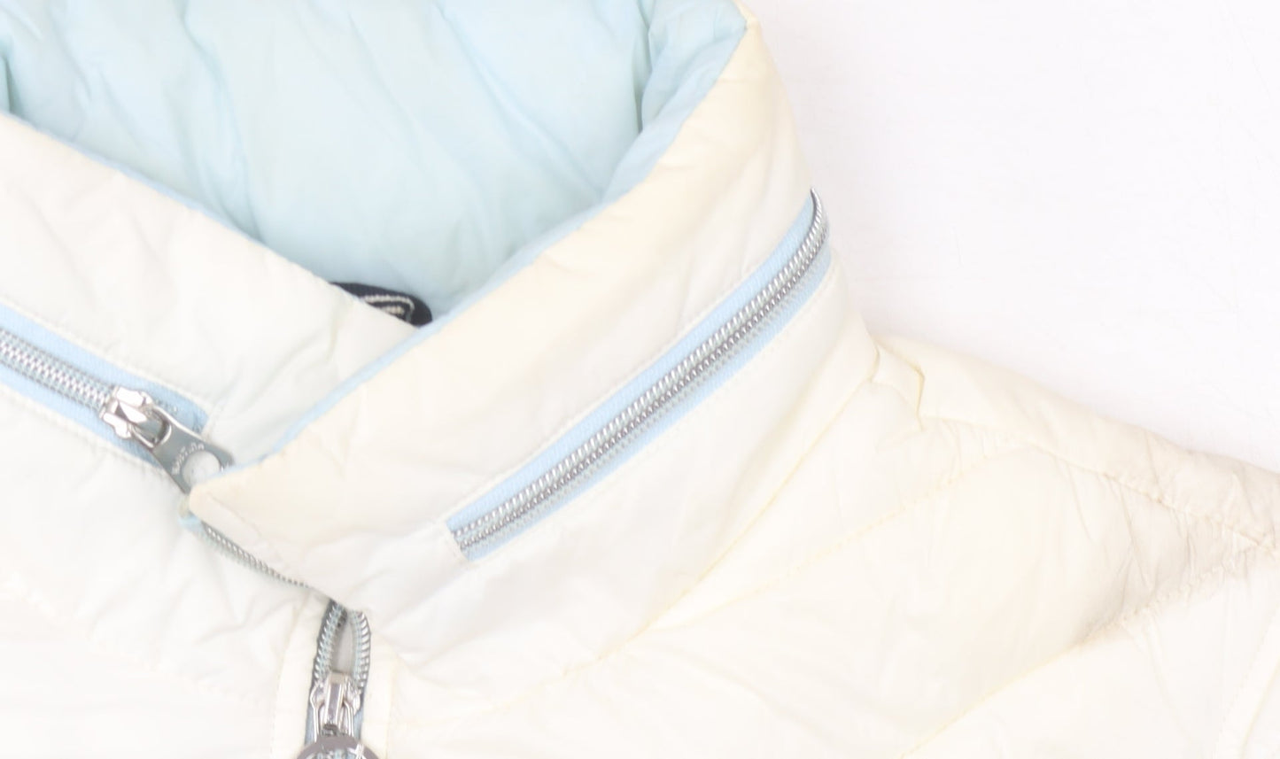 Womens UK Size L Nautica Ivory Puffer Jacket