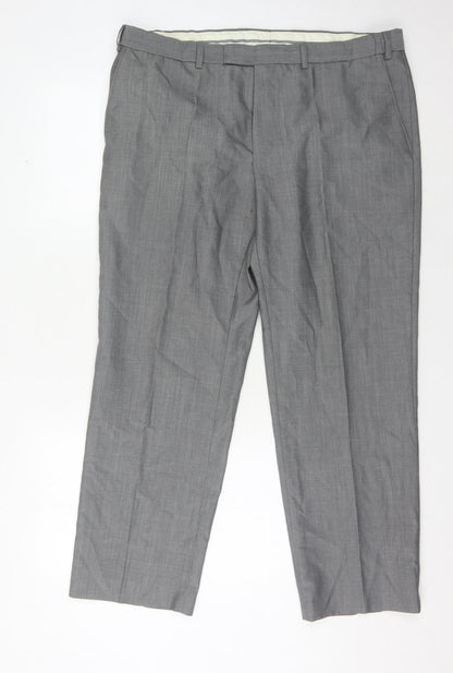 Marks and Spencer Men's Grey Dress Pants 38/29